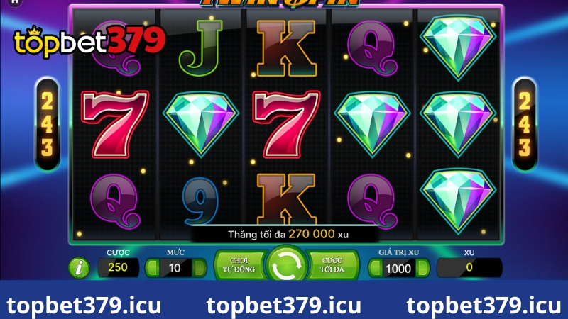 Hướng dẫn cách chơi game slots tại topbet379