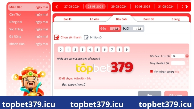 Ưu điểm của sảnh xổ số tại Topbet379